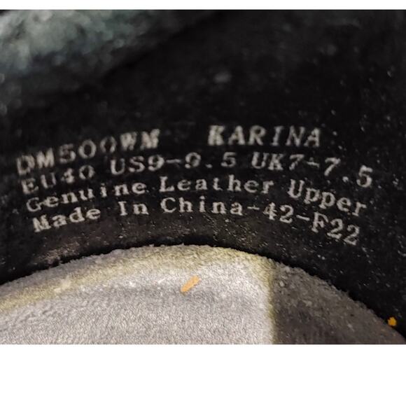 Aetrex Karina Monk Strap Shoes Close Toe Leather Black Womens US 9-9.5 UK 7-7.5 - Picture 9 of 10